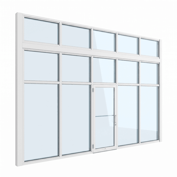 Storefront impact storefront system